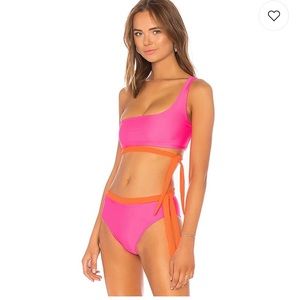 Lovers+Friends Pink Retro Bikini Bottom